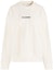 Buy (Women) JIL SANDER White Logo Print Loose Fit Long Sleeve Pullover Sweatshirt J40GU0001J45050102