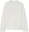 Order (Women) JIL SANDER White Logo Print Loose Fit Long Sleeve Crewneck T-Shirt J03GC0136J20243102