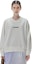 Cheap (Women) JIL SANDER White Logo Print Loose Fit Long Sleeve Pullover Sweatshirt J40GU0001J45050102