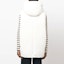 Purchase (Women) Jil Sander White Solid Color Sleeveless Zip-Up Hoodie Vest. J40AF0012J70008102