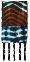 (Women) JIL SANDER Wool Fringe Scarf - Multicolor Stylish Winter Accessory J40TE0008-J40041-284 (Women) JIL SANDER Wool Fringe Scarf - Multicolor Stylish Winter Accessory J40TE0008-J40041-284