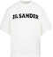 Buy (W) JIL SANDER FW22 米色印花logo圆领T恤. J02GC0001-J45047-102