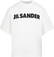 (W) JIL SANDER FW22 米色印花logo圆领T恤. J02GC0001-J45047-102 Order (W) JIL SANDER FW22 米色印花logo圆领T恤. J02GC0001-J45047-102