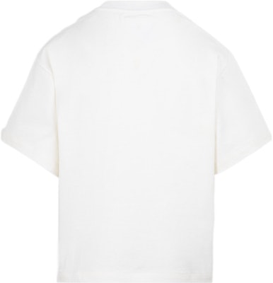 (Women) JIL SANDER FW22 Beige Crewneck T-Shirt with Logo Print. J02GC0001-J45047-102 Lookbook (Women) JIL SANDER FW22 Beige Crewneck T-Shirt with Logo Print. J02GC0001-J45047-102