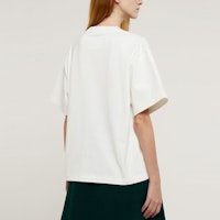 (W) JIL SANDER FW22 米色印花logo圆领T恤. J02GC0001-J45047-102 Details for (W) JIL SANDER FW22 米色印花logo圆领T恤. J02GC0001-J45047-102