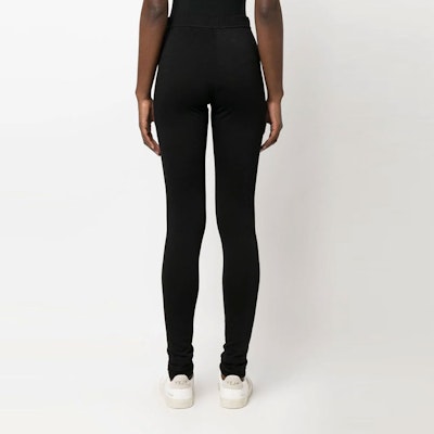 (Women) Jil Sander FW22 Black Solid Logo Print Leggings J40KA0029-J70021-001 Shop (Women) Jil Sander FW22 Black Solid Logo Print Leggings J40KA0029-J70021-001