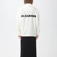 Purchase (W) JIL SANDER FW22 極簡白色單排扣外套背面Logo。 J04AM0001J45063-103