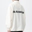 Sizing (Women) JIL SANDER FW22 Minimalist White Single-Breasted Jacket with Back Logo. J04AM0001J45063-103