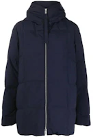 Order (W) Jil Sander FW22 海軍藍拉鏈連帽外套 J40AF0014-J70008-402