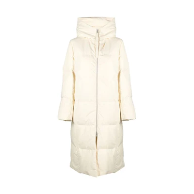 (Women) JIL SANDER FW22 Off-White Zip-Up Hoodie Jacket J40AF0013-J70008-279