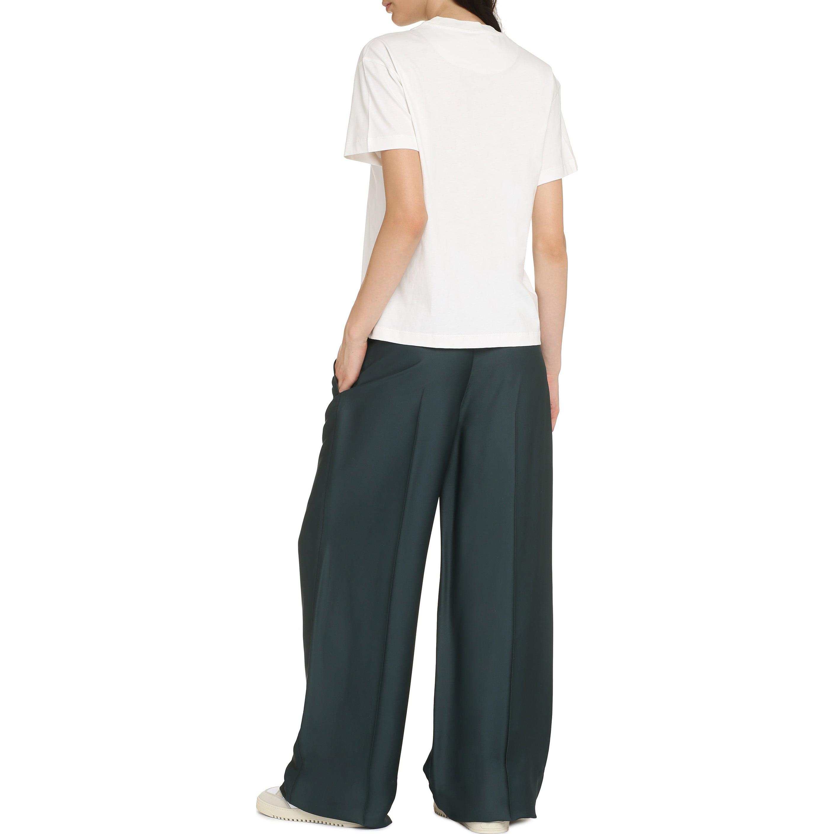 (Women) JIL SANDER FW22  Plain Logo Crewneck T-Shirt 3-Pack White. J40GC0001-J45048-100 圖 5