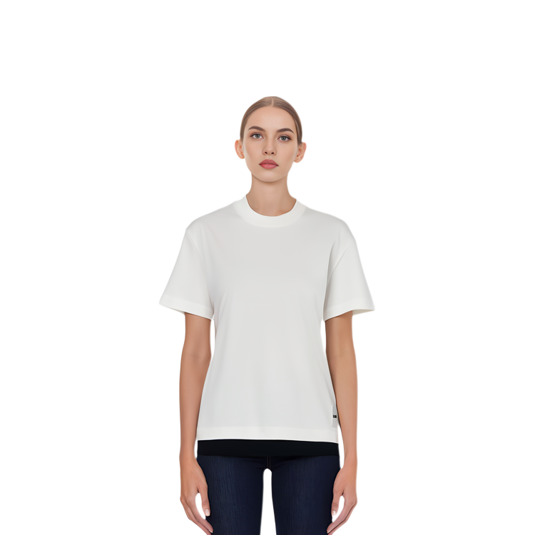(Women) JIL SANDER FW22  Plain Logo Crewneck T-Shirt 3-Pack White. J40GC0001-J45048-100 圖 6