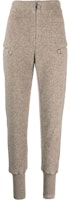 (Women) Jil Sander FW22 Solid Knit Zip Track Pants Off-White J40KA0026J40025261 (Women) Jil Sander FW22 Solid Knit Zip Track Pants Off-White J40KA0026J40025261
