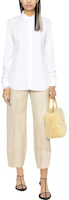 Lookbook (W) Jil Sander FW22 白色極簡長袖扣襟襯衫 J05DL0001-J45001-100