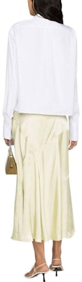 (Women) Jil Sander FW22 White Pleated Long Sleeve Shirt. J05DL0004-J45001-100 Purchase (Women) Jil Sander FW22 White Pleated Long Sleeve Shirt. J05DL0004-J45001-100