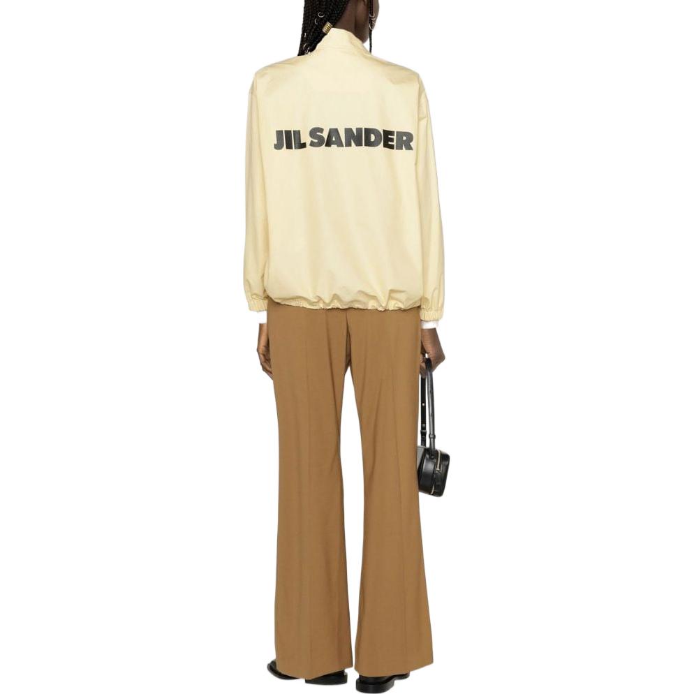 Shop (W) 吉尔·桑德 FW22 黄色抽绳休闲翻领夹克 J04AM0001J45063740