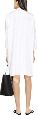 (Women) JIL SANDER FW22 White Single-Breasted Loose Fit Long Sleeve Shirt for Women J05DL0007J45001100 Purchase (Women) JIL SANDER FW22 White Single-Breasted Loose Fit Long Sleeve Shirt for Women J05DL0007J45001100