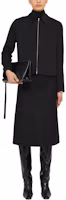 Lookbook (W) JIL SANDER FW24 黑色針織紋理長袖外套. J02BN0180J20053-BLACK