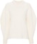 Buy (W) Jil Sander FW24 寬鬆圓領針織毛衣 米白色 J03GP0150J14747-WHITE