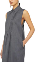 Purchase (W) Jil Sander FW24 無袖灰色扣式連身洋裝 J02CT0399J40171-GRAY