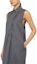 Purchase (Women) Jil Sander FW24 Sleeveless Solid Button-Front Dress Grey J02CT0399J40171-GRAY