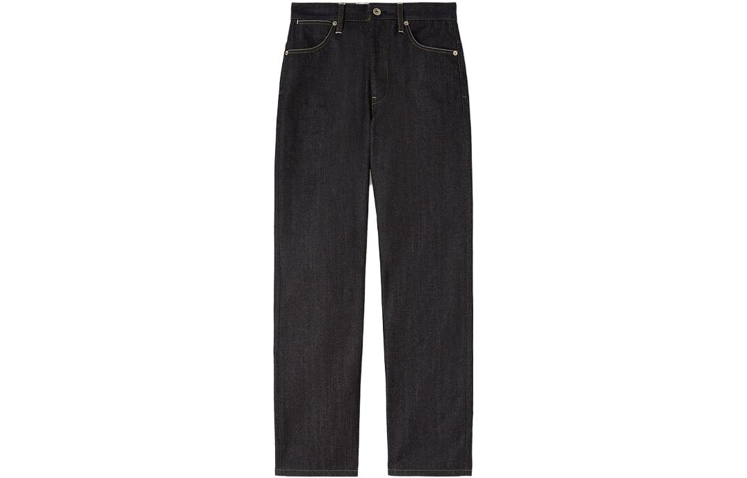 (Women) JIL SANDER Mid-Rise Straight-Leg Jeans Women Black J04KA0104-J45041-405