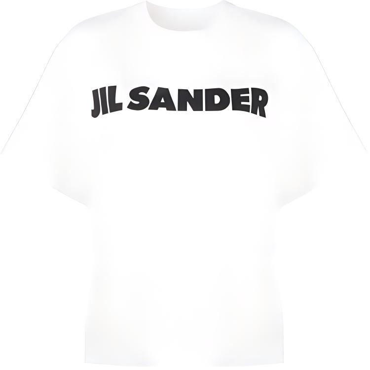 (Women) JIL SANDER Oversized Logo Print Short Sleeve Tee JSCU707050-WU248708-102