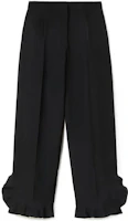 Order (W) JIL SANDER SS22 黑色蕾絲細節九分褲 JSPU311000-WU470300-001