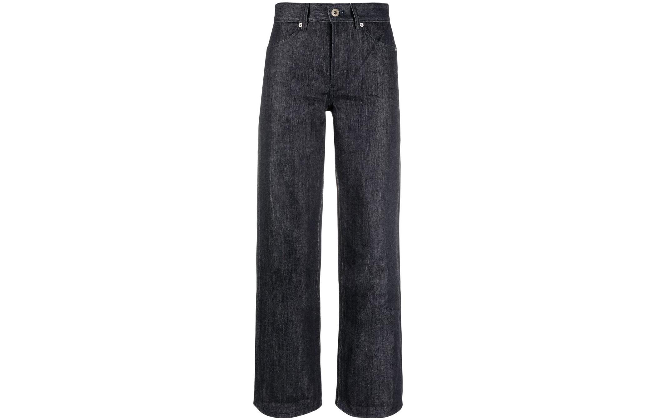 Order (Women) Jil Sander SS22  Straight-Leg Dark Blue Jeans with Solid Label. JPPU663161WU246700405