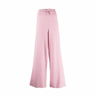 (Women) Jil Sander SS22 Solid Knit Cashmere Casual Pants Pink Autumn Wear JPPU751547-WUY10068-665