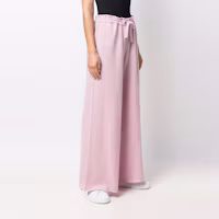 Purchase (W) Jil Sander SS22 純色針織羊絨休閒長褲 粉色 秋季穿搭 JPPU751547-WUY10068-665