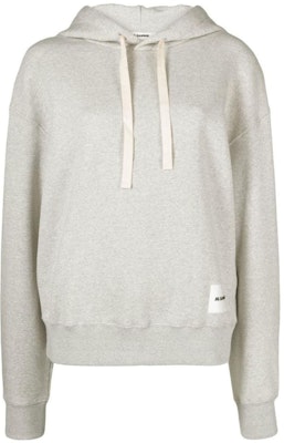 (W) 질샌더 SS23 솔리드 컬러 후디 풀오버 라이트 그레이. J40GU010-4J20010-052 Buy (W) 질샌더 SS23 솔리드 컬러 후디 풀오버 라이트 그레이. J40GU010-4J20010-052