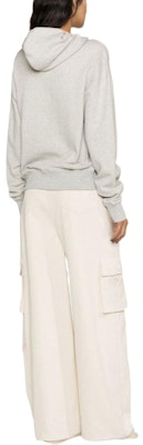 (Women) JIL SANDER SS23 Solid Color Hoodie Pullover Light Grey. J40GU010-4J20010-052 Shop (Women) JIL SANDER SS23 Solid Color Hoodie Pullover Light Grey. J40GU010-4J20010-052