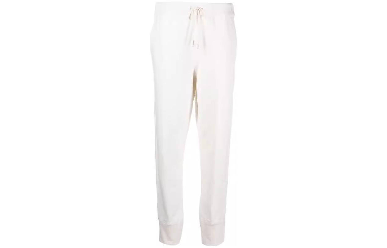 (Women) JIL SANDER SS23 White Mid-Rise Jogger Pants J40KA0025J45050-102