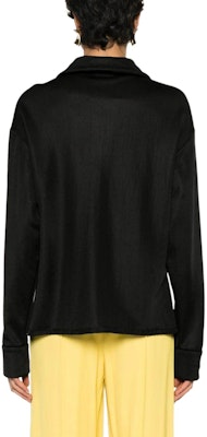 (Women) JIL SANDER SS24 Black Half-Zip Pullover Sweatshirt. J02GU0107J20140-BLACK Purchase (Women) JIL SANDER SS24 Black Half-Zip Pullover Sweatshirt. J02GU0107J20140-BLACK