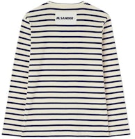 (W) 吉尔·桑达 SS24 经典条纹长袖纯棉T恤 白色 J40NH0003-J46497-124 Lookbook (W) 吉尔·桑达 SS24 经典条纹长袖纯棉T恤 白色 J40NH0003-J46497-124