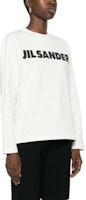 (W) JIL SANDER SS24 象牙白標誌圖案圓領長袖衛衣 J02GC0107J45148-WHITE Purchase (W) JIL SANDER SS24 象牙白標誌圖案圓領長袖衛衣 J02GC0107J45148-WHITE
