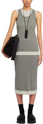 (Women) Jil Sander SS24 Layered Comfort Crewneck Knit Vest Light Gray J40FV0106JTN357-GREY Shop (Women) Jil Sander SS24 Layered Comfort Crewneck Knit Vest Light Gray J40FV0106JTN357-GREY