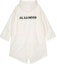 Lookbook (Women) Jil Sander SS24 Oversized Hoodie Jacket - White with Letter Print. J04AH0002J45026-WHITE
