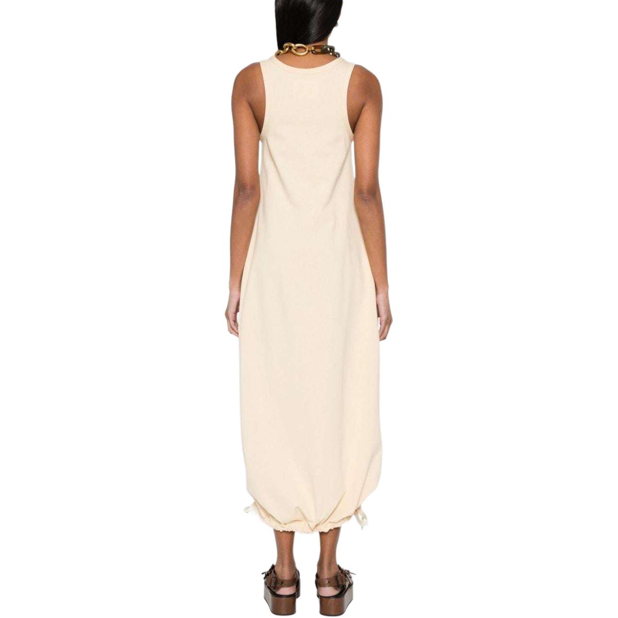 Lookbook (W) 질 샌더 SS24 민소매 니트 드레스 라이트 옐로우 J40CT0160J20148-YELLOW