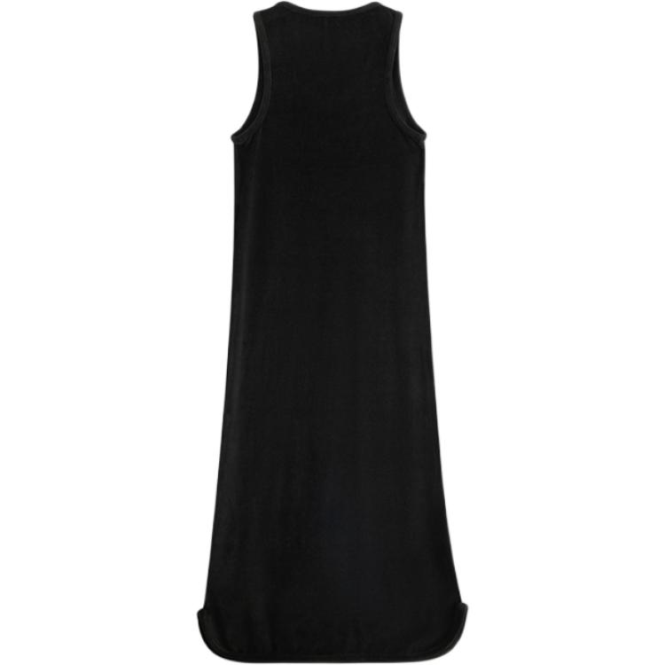 Lookbook (W) 질 샌더 SS24 블랙 민소매 미디멀 캐주얼 원피스. J40CT0171-J20024-001