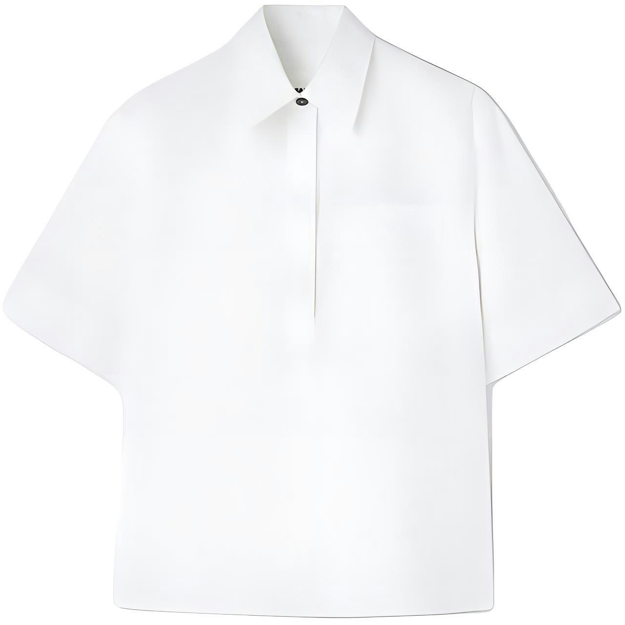 women-jil-sander-ss-24-white-solid-comfortable-half-sleeve-polo-shirt-j40-dl-0134-j45127-white