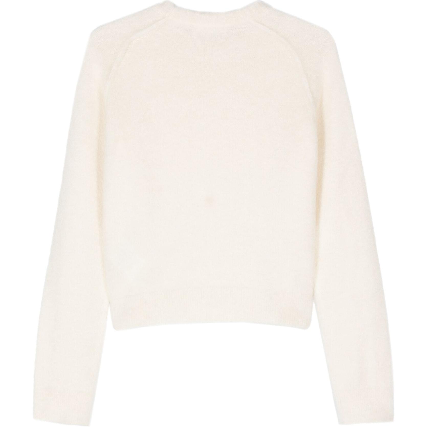 Lookbook (W) Jil Sander SS24 女款圓領針織毛衣 象牙白 J02GP0185J14727-WHITE