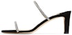 (Women) Jimmy Choo 6.5cm 'Black Fashion Comfortable Stiletto Slide' BTEA65DCC