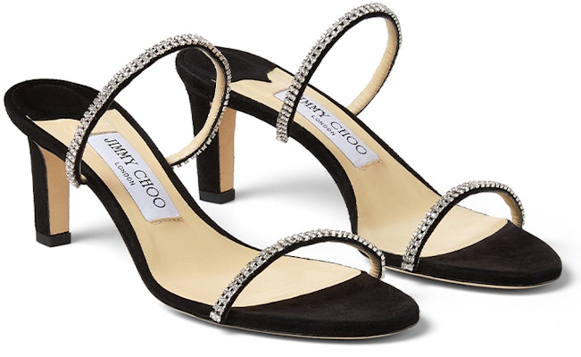 (Women) Jimmy Choo 6.5cm 'Black Fashion Comfortable Stiletto Slide' BTEA65DCC Order (Women) Jimmy Choo 6.5cm 'Black Fashion Comfortable Stiletto Slide' BTEA65DCC