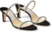 Order (Women) Jimmy Choo 6.5cm 'Black Fashion Comfortable Stiletto Slide' BTEA65DCC