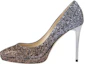 Buy (W) Jimmy Choo 金银渐变色高跟鞋 HOPE100CGDBRONZEANTHRACITE