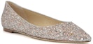 Order (Women) Jimmy Choo 'Lotus Pink Flats' ROMY-FLAT-KSZ-VIOLA-MIX