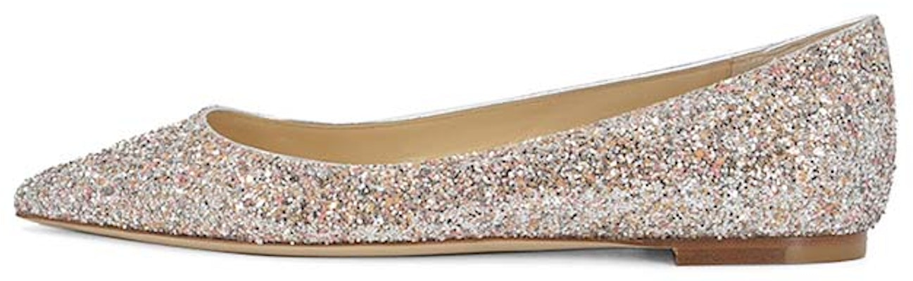 (Women) Jimmy Choo 'Lotus Pink Flats' ROMY-FLAT-KSZ-VIOLA-MIX Purchase (Women) Jimmy Choo 'Lotus Pink Flats' ROMY-FLAT-KSZ-VIOLA-MIX