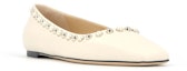 Order (Women) Jimmy Choo 'Milk White Flats' MIRELE-FLAT-ABM-LATTE/WHITE